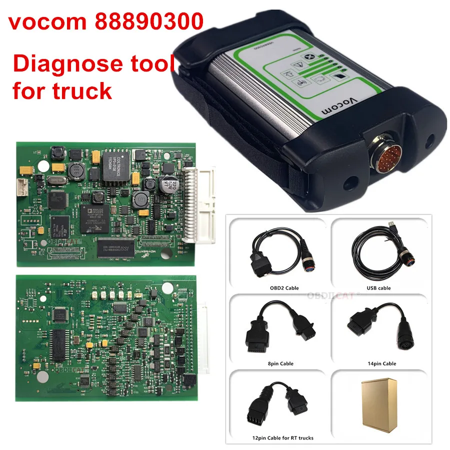 Интерфейс Vocom 88890300 Wi Fi для тяжелых условий эксплуатации автоматический