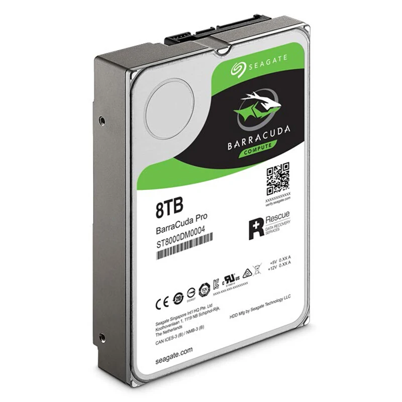  Disco duro Seagate baracuda 8TB PRO HDD disco duro interno 7200RPM sapa3 6 Gb/s 256MB Cache 35 