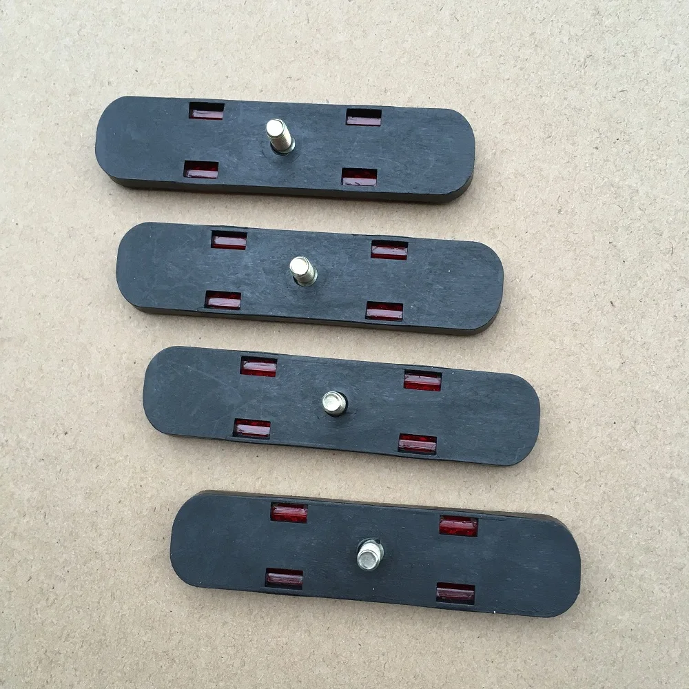 Комплект из 4 винтов продолговатые красные отражатели запчасти для трейлеров