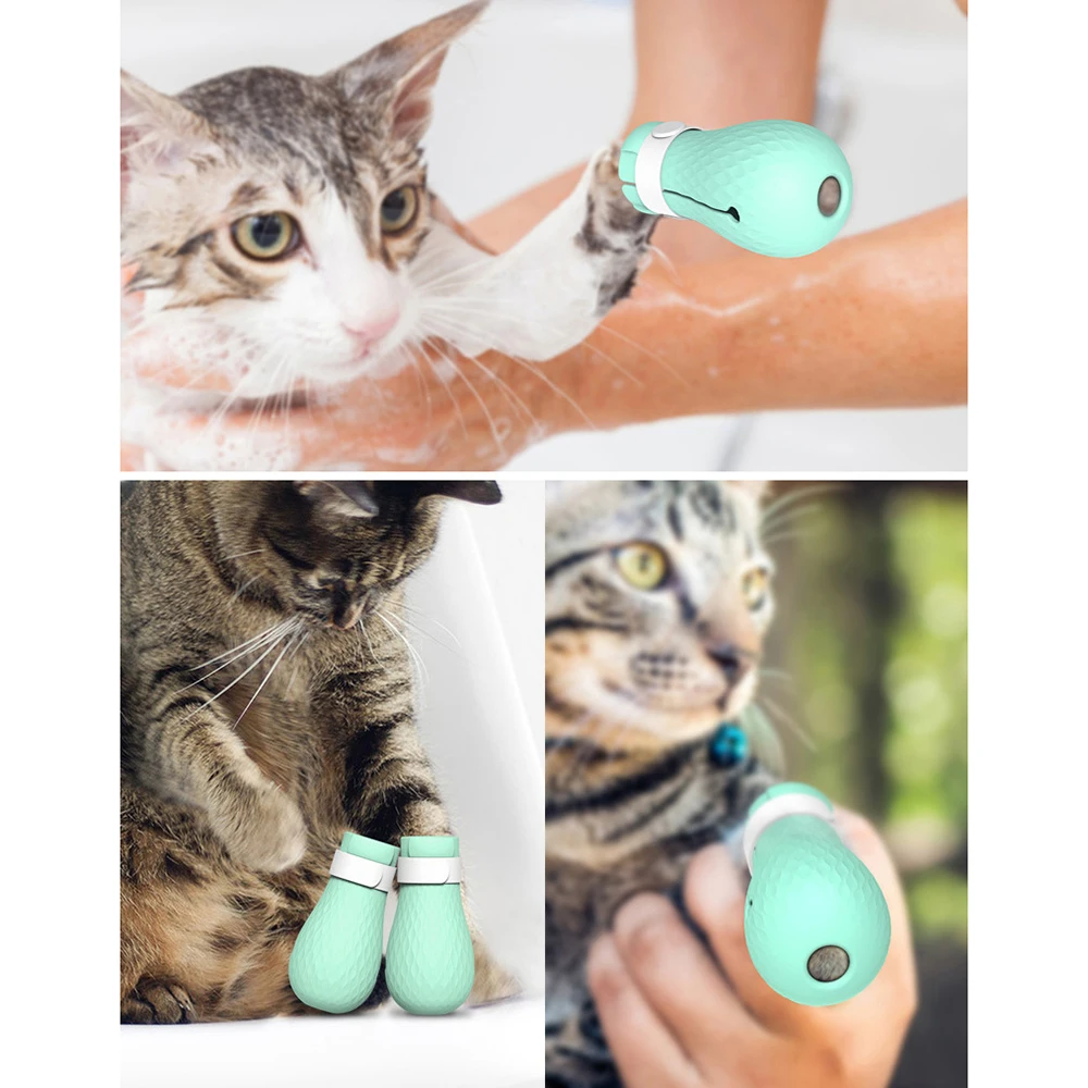 4Pcs/Set Anti scratch Cat Shoes Anti 