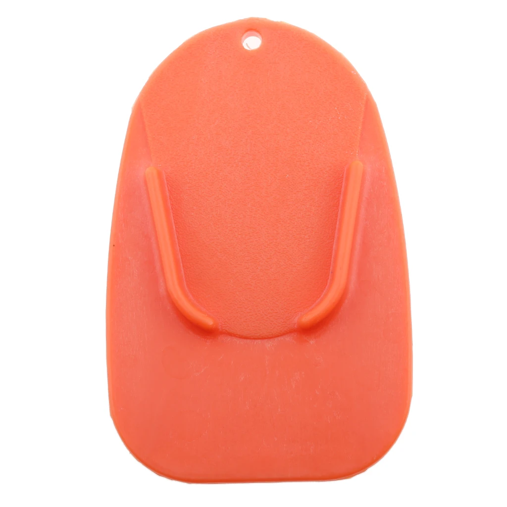 Мотоцикл Dirtbike Kickstand пластина Pad нескользящая боковая подставка Универсальная