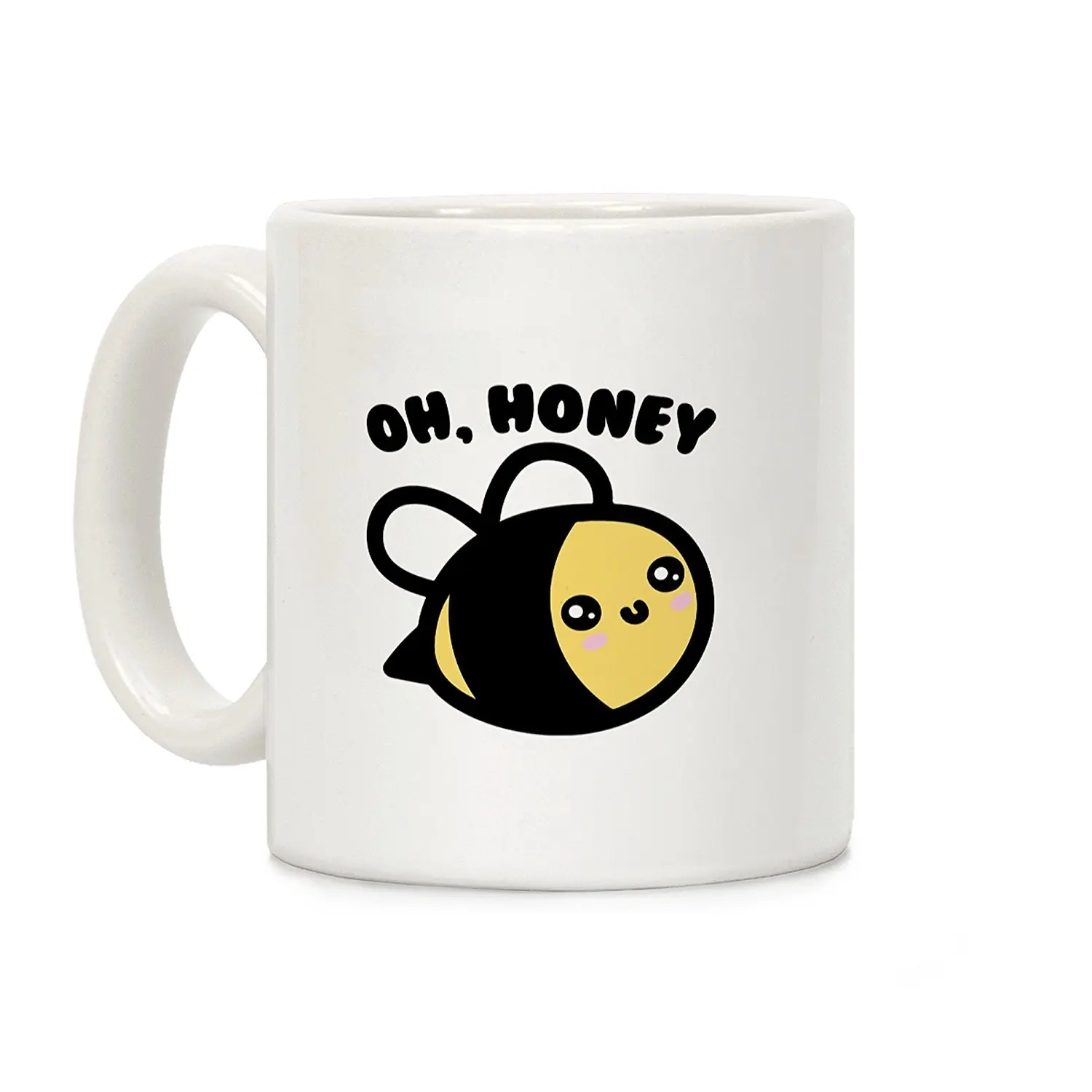 Oh honey Bee пародия белая 11 унций керамическая кофейная кружка