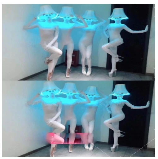 

Цветная настольная лампа RGB, головной убор, белый костюм для вечеринки, костюм для ночного клуба, бара, Женский костюм для певицы, танцевальной команды, сценического шоу