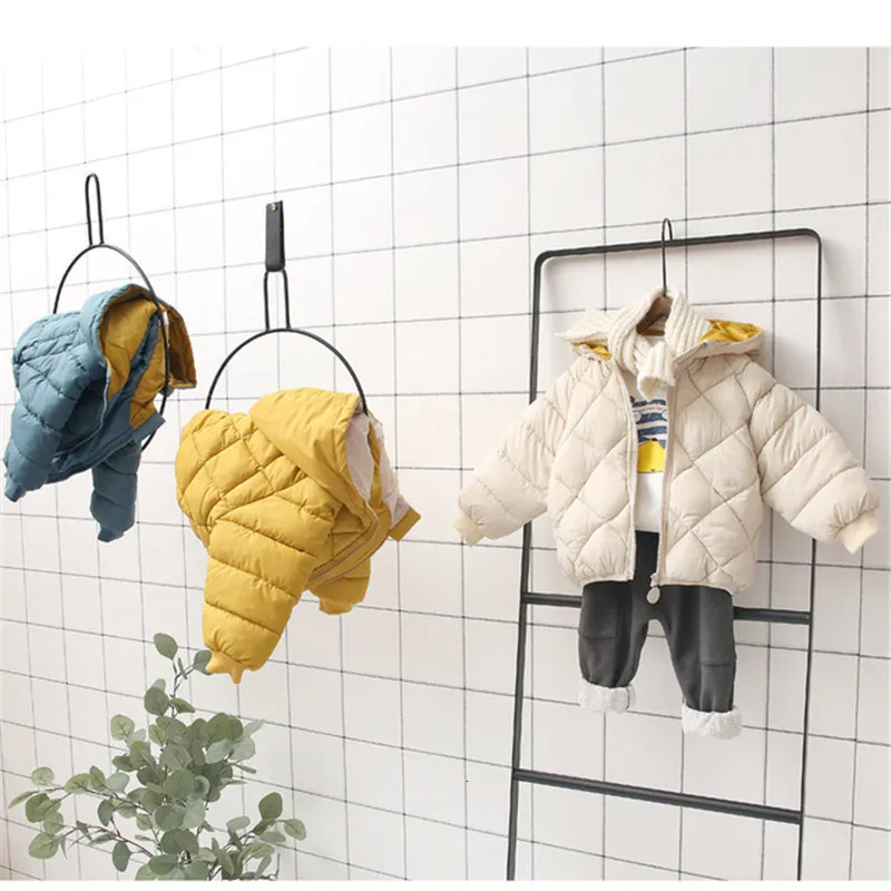 

Winter Jacket For Girls Thicken Hooded Fashion Jackets For Boys Newborn Baby Down Outwear Boys Clothing Warm Baby Down Jackets