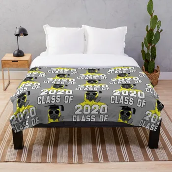 

Class of 2020 Quarantine Graduation Throw Blanket Soft Sherpa Blanket Bed Sheet Single Knee Blanket Office Nap Blanket