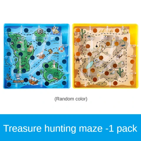 Children's Puzzle Maze Ball Game Focus Training Ball Baby Handheld Game Machine Gift