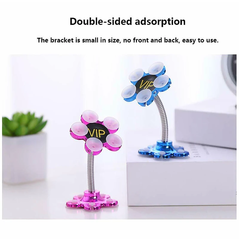 

Rotatable Multi-Angle Double-Sided Phone Holder Suction Cup Stand Bracket DNJ998