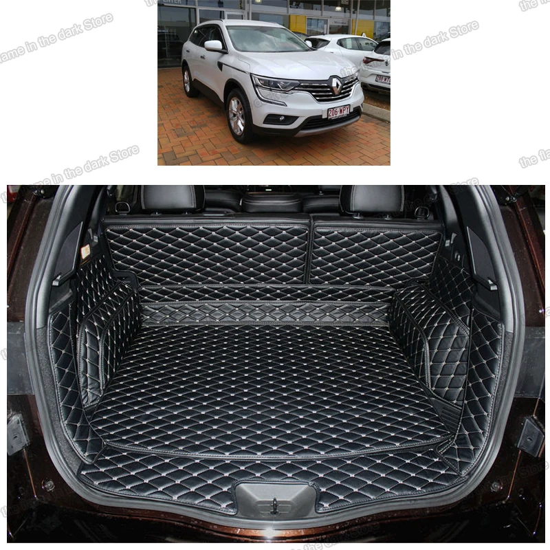 Lsrtw2017 для renault koleos Samsung QM6 коврик багажника автомобиля 2016 2017 2018 2019 2020 груза багажа