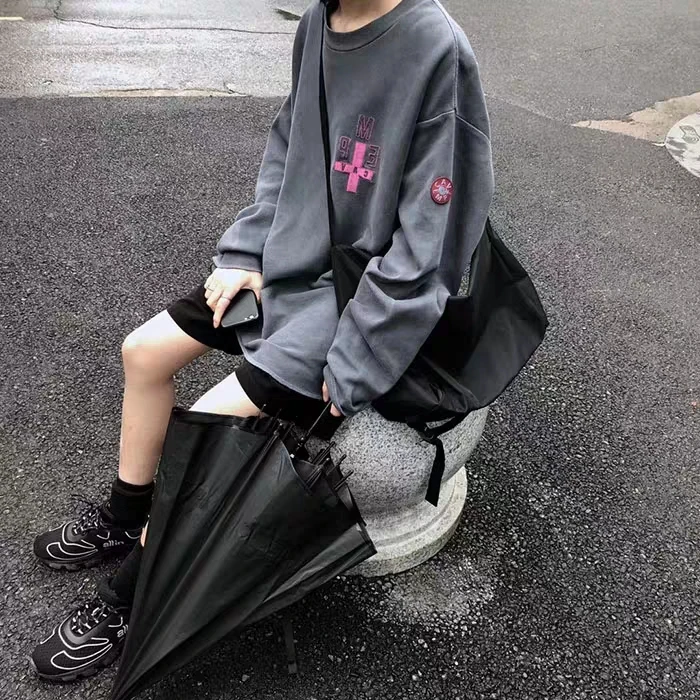 Футболки c. E CAV EMPT, футболки с длинными рукавами, выстиранная вышивка крестом, футболки для мужчин и женщин, демисезонная уличная одежда, cav empt