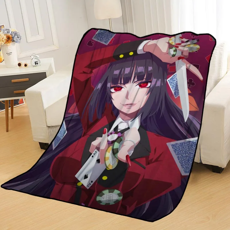 Blanket 9 Kakeguurui аниме Одеяла Пледы одеяло мягкое одеяло летнее одеяло аниме одеяло путешествия одеяло - Цвет: Blanket 9