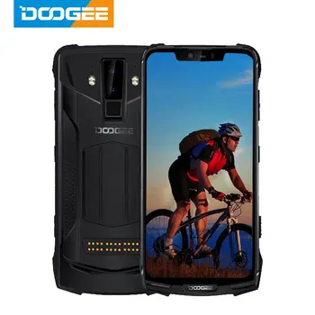 IP68 DOOGEE S90C Modular Rugged Mobile Phone Helio P70 Octa Core 4GB 64GB 16MP+8MP 6.18inch Display 12V2A 5050mAh Android 9.0