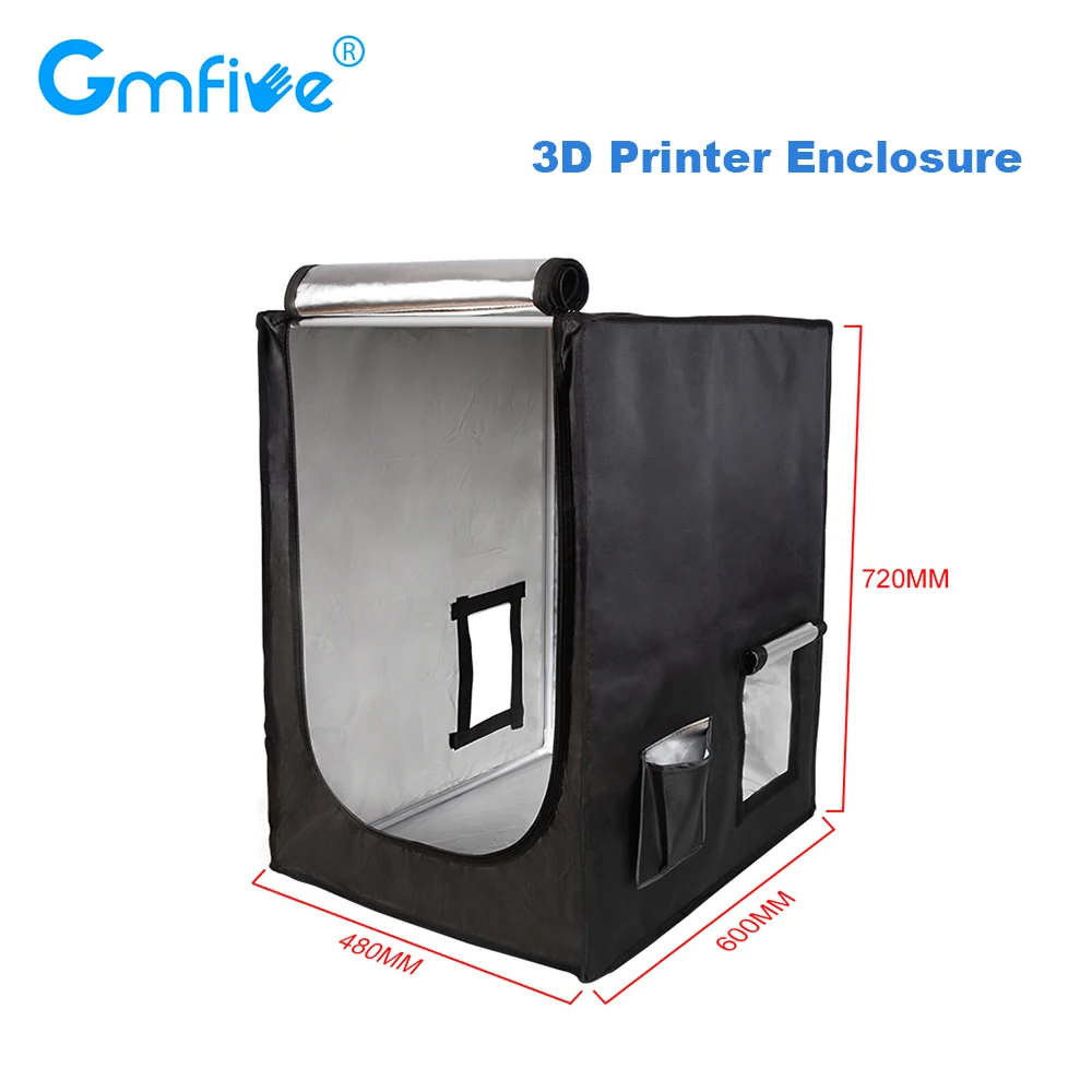 GmFive 3D принтер корпус тенты теплая Пылезащитная бухта изоляция сарай постоянная