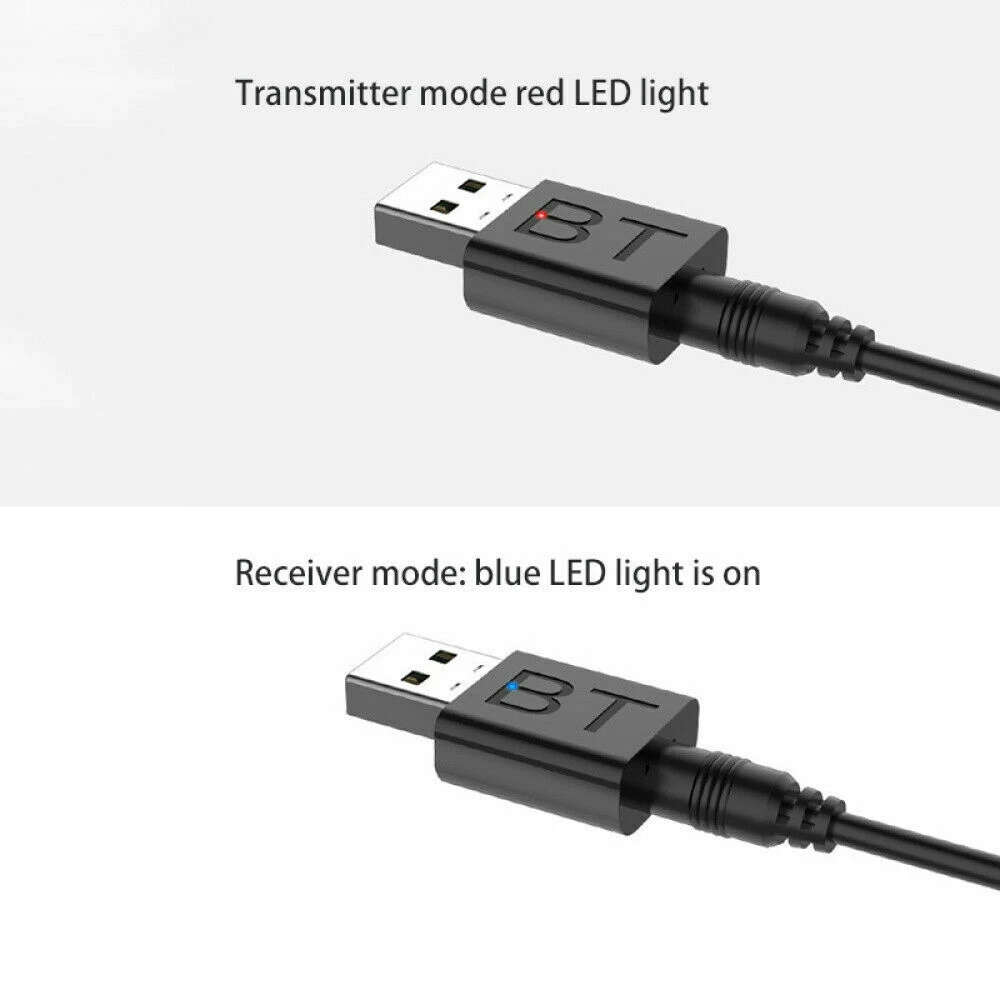 

USB Bluetooth адаптер 5,0 чип беспроводной автомобильный комплект громкой связи для компьютера ПК приемник передатчик MP3 музыкальный плеер для телефона