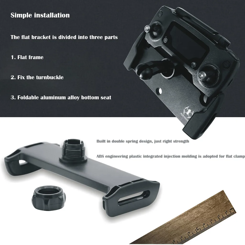 for DJI MAVIC MINI RC FPV Tablet Extension Bracket Mount 360 degrees Rotation Holder Professional Smart Drone Remote Control #B