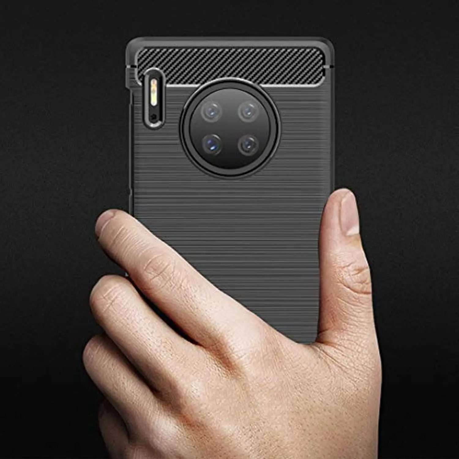 Армированный ТПУ силиконовый чехол из углеродного волокна для huawei mate 30 Pro 20 Lite 10 P30