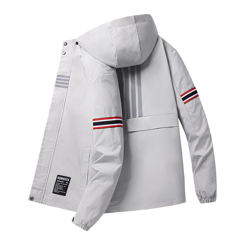 

2021 Brand Fall Hoodies Jackets Mens Clothing Harajuku Coats Plus Size Korea Fashion Clothes Long Sleeve High Quality Streetwear