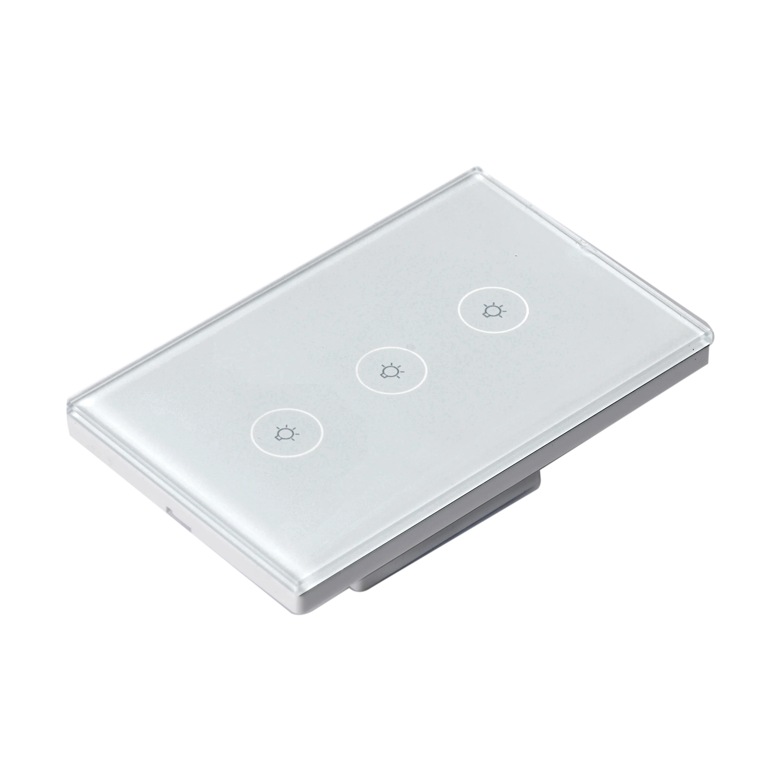 Smart Light touch Switch 1/2/3 Gang wall switch Touch/WiFi/Voice/APP Smart Home controller Works with Alexa/Google home EU UK