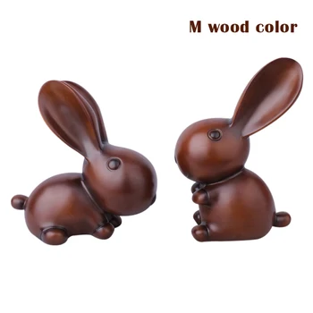 

Resin Cute Couple Rabbit Ornaments for Wedding Birthday Gifts Home Crafts Decoration DNJ998