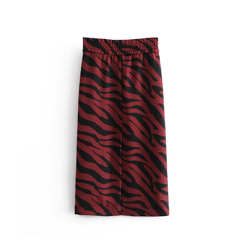 

Hot Selling New Style WOMEN'S Dress Animal Pattern Printed Straight Skirt Skirt