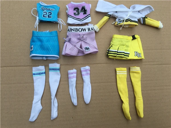 Original Rainbow Doll Accessories Replacement Hands Clothes Sock Shoes Boots Earing