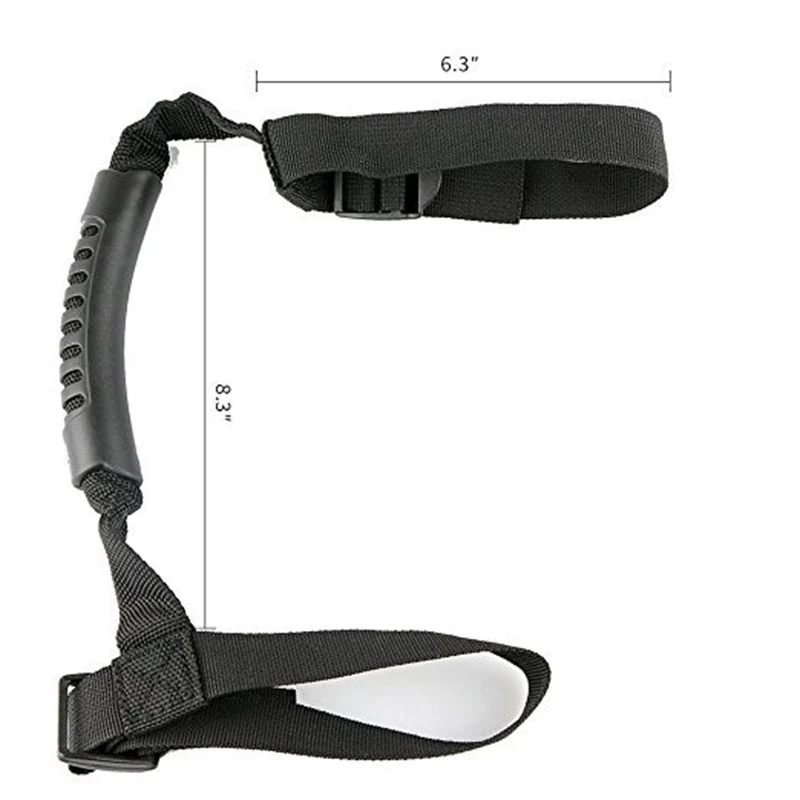 Jeep Wrangler YJ TJ JK JL JKU Grip Handle Bar Roll Grips Holder Car Grab Pulling Tab Safety Handrail Auto Interior Accessories images - 6