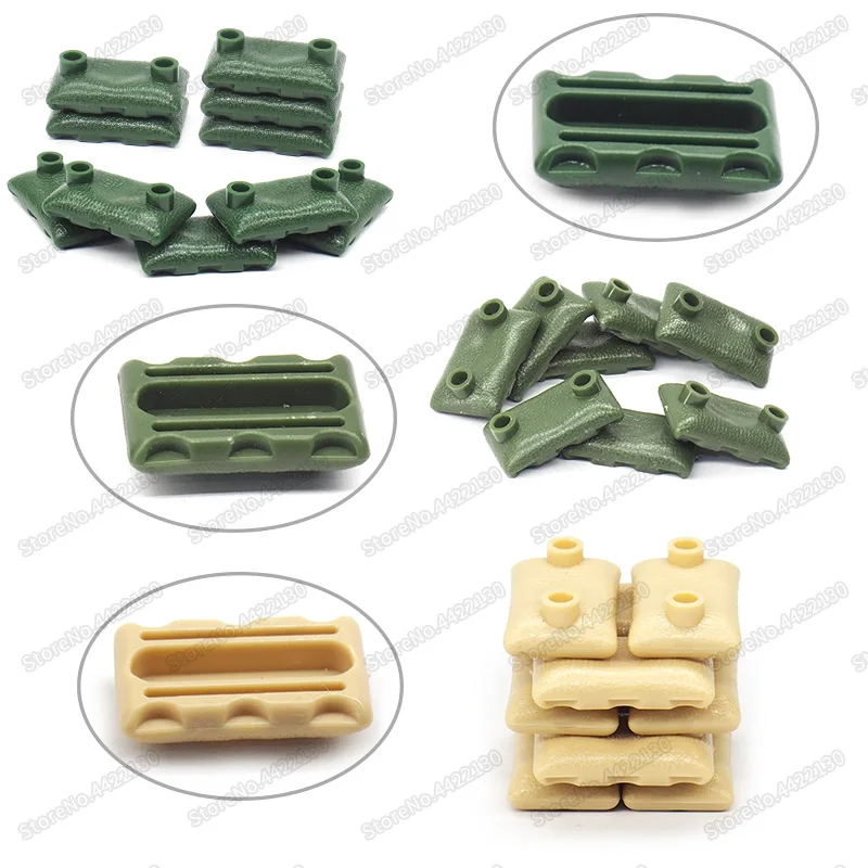 Военный конструктор с песком оборудование для защиты Moc WW2 фигурки солдат боя
