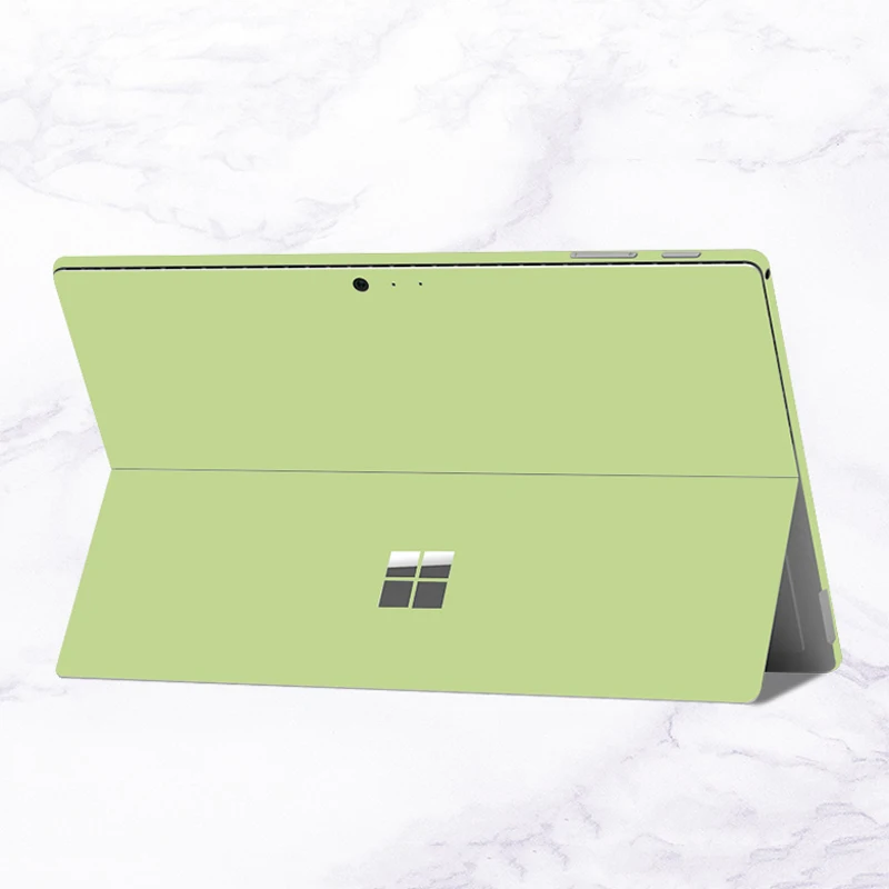 Наклейка для ноутбука s для microsoft Surface Pro 4 Pro 5 Pro 6 Виниловая наклейка для ноутбука Surface Pro 3 4 5 6 наклейка - Цвет: butter green