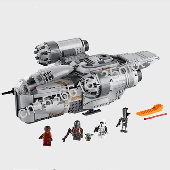 

The UCS Razor Crest by Model Compatible With Star Toys &Wars Building Blocks Bricks Kids Christmas Toys Gifts