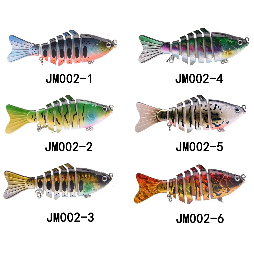 10 см/15,5 г шесть цветов Gnarliest Fish Seven Fish Bionic приманка пластиковая приманка Лидер продаж