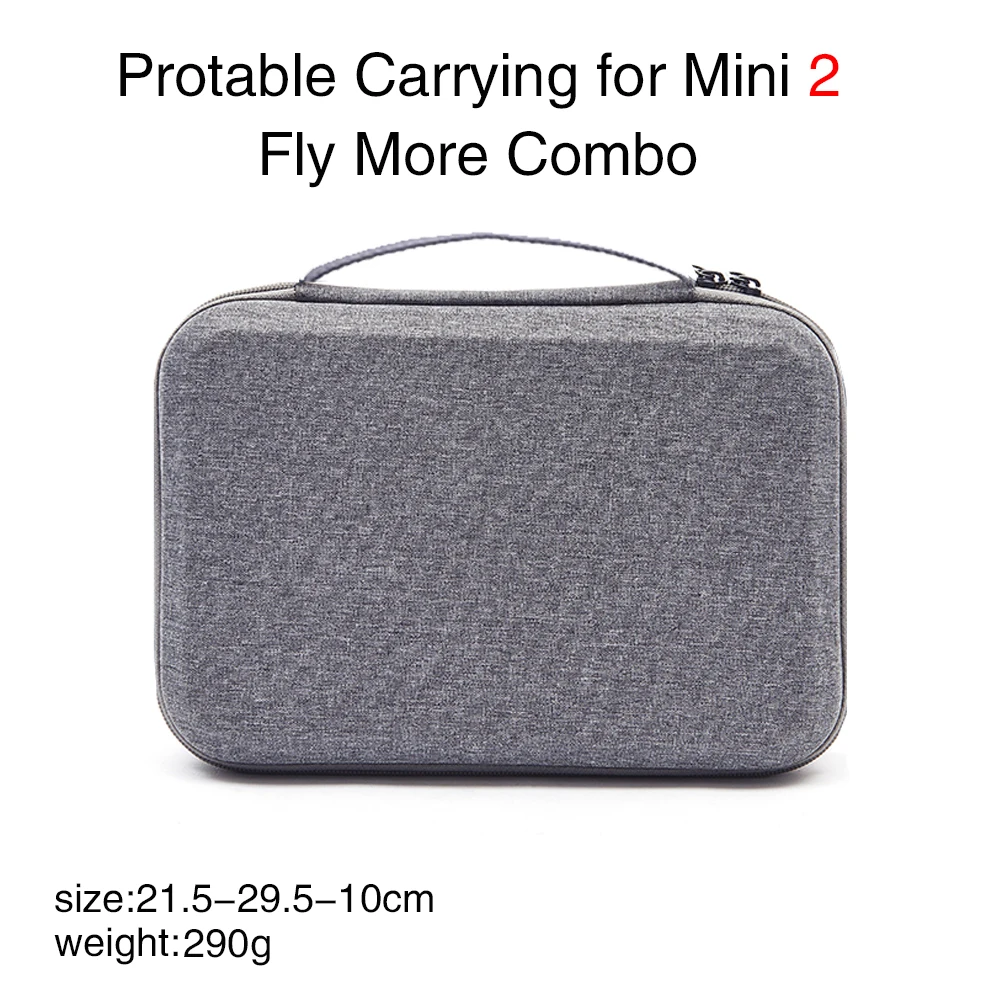 Portable DJI Mavic Mini 2 Storage Bag Drone Handbag Outdoor Carry Box Case DJI Mini 2 Drone Accessories drone accessories drone storage bag dji case drone case