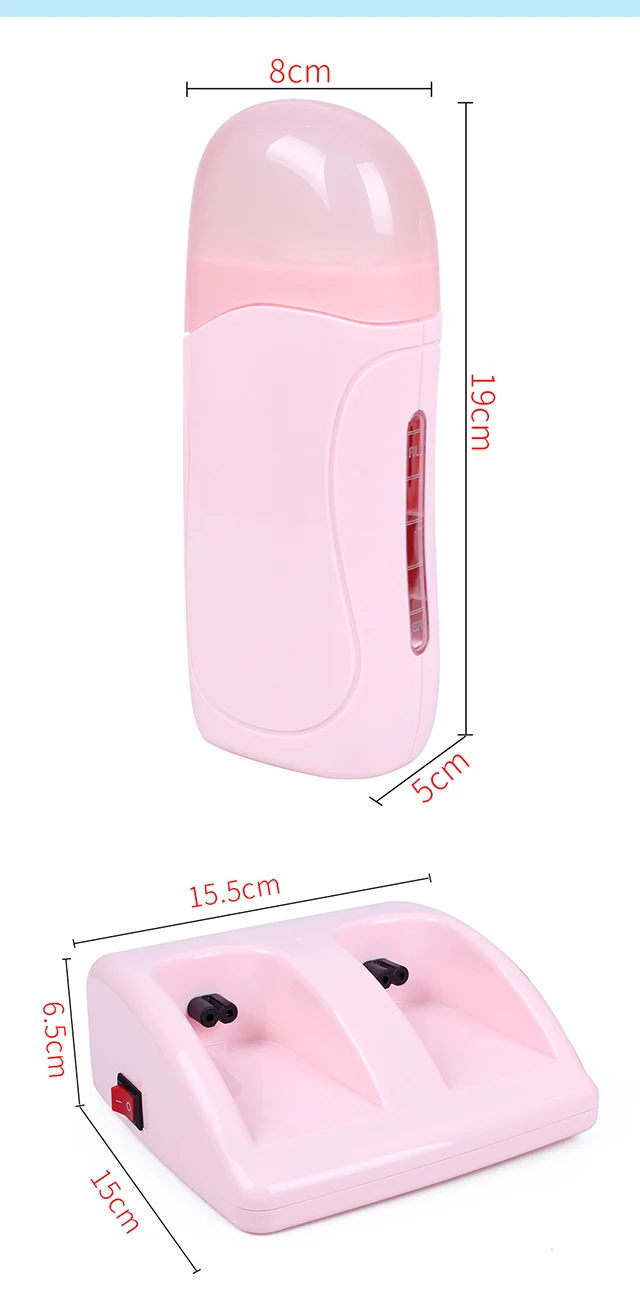 Professional CE Certificate Double Depilatory Wax Heater Roll On Two Seat Roll-On Wax Depilatory Heater