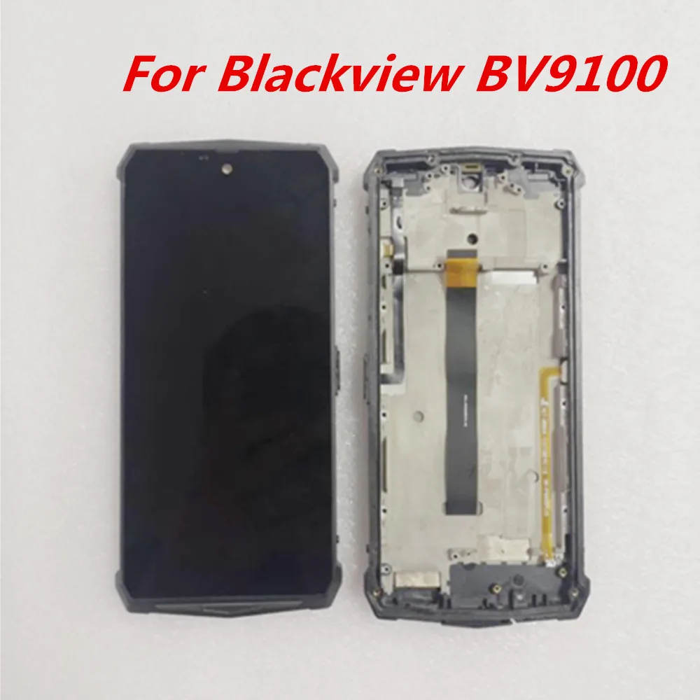 Для Blackview BV9100 6,3 дюймов 1080x2340 ЖК-дисплей с рамкой+ кодирующий преобразователь сенсорного экрана в сборе Сменное стекло