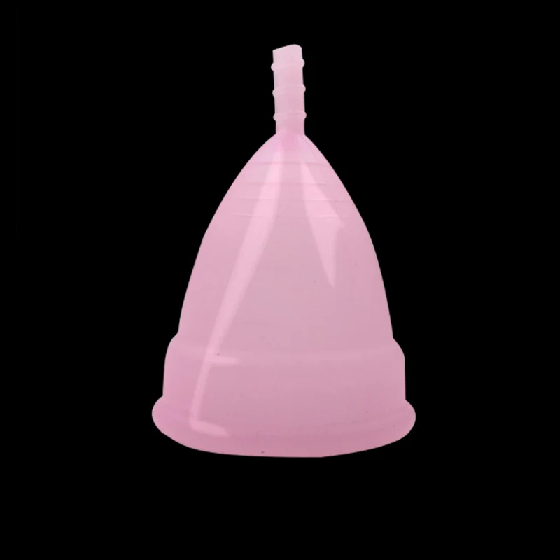 2 шт(S+ L) женская гигиеническая Дамская чашка, менструальная чашка, силиконовая чашка для менструального периода, менструальная чашка
