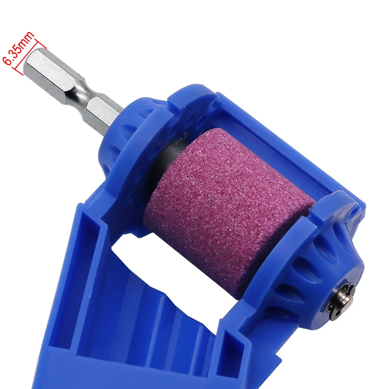 LAMEZIA 1set Corundum Drill Bit Grinding Wheel Titanium Drilling Sharpener Portable Powered Hand Tool Parts For Metalworking