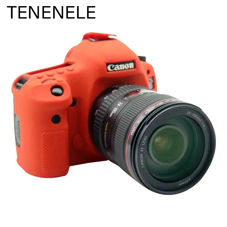 Сумки для камеры Canon EOS 5D III мягкий силиконовый чехол для камеры цветной резиновый чехол для Canon 5D3 аксессуары для защиты корпуса камеры