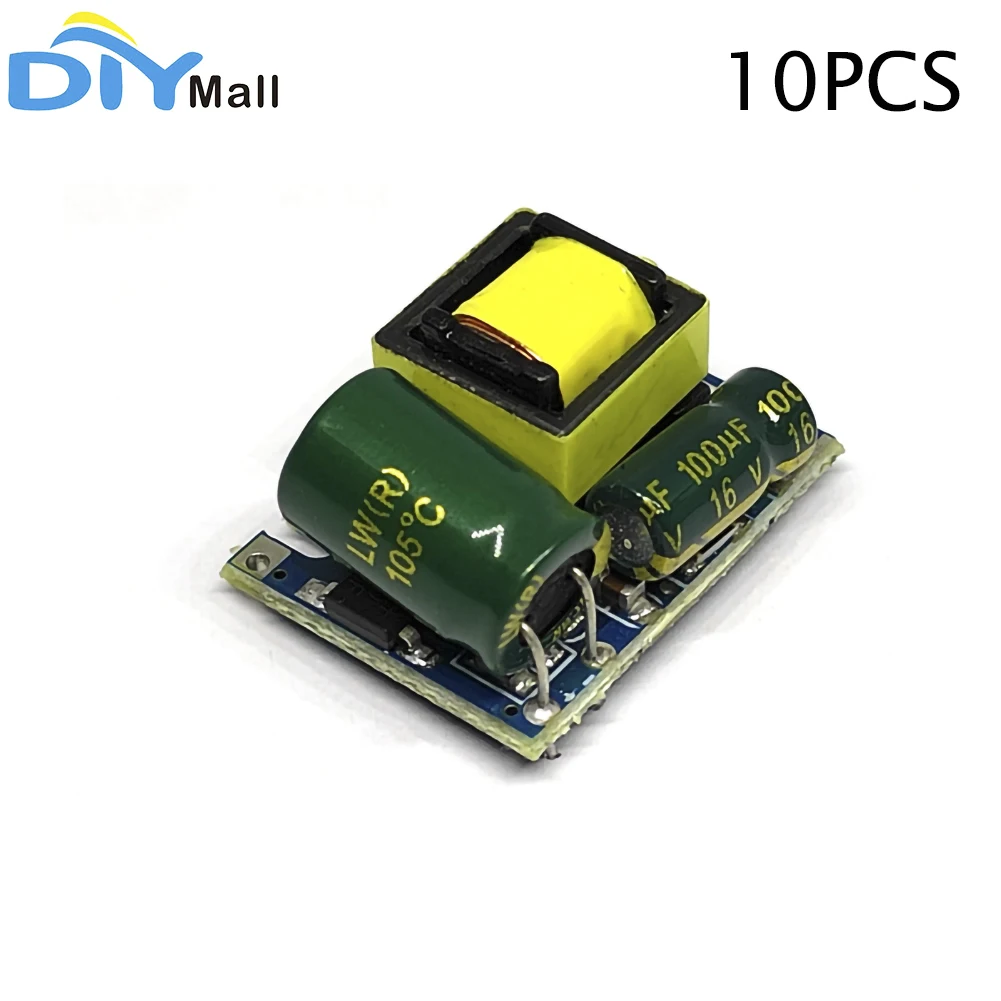 

10pcs AC-DC 12V 300mA Power Supply Module 3.5W Isolated Switch Buck Converter Step Down Module 220V to 12V