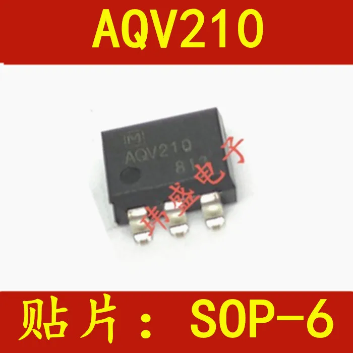 

Freeshipping 10PCS/LOT AQV210 SOP-6 AQV210EH