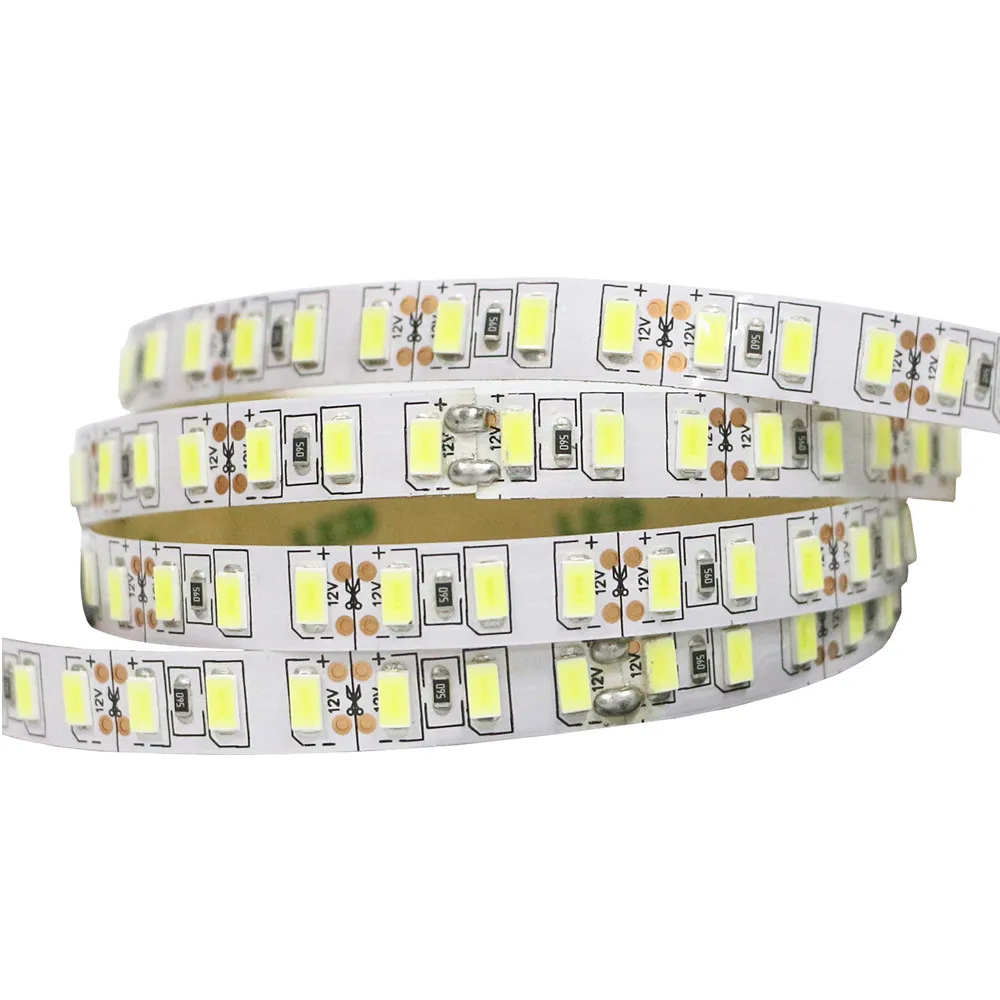 LED Strip 5630 SMD 120LEDs/m 5M 300/450/600 Leds DC 12V High Bright Flexible Rope Ribbon Tape Light Warm White / Cold | Освещение