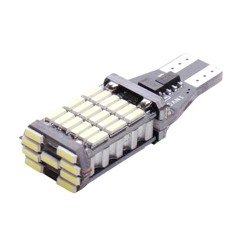 1 шт. Автомобильный светодиодный T15 4014 45SMD 12V 16 Вт высокой мощности светильник белый светильник сигнала поворота светильник Реверсивный светильник тормозной светильник для автоматическое изменение светильник