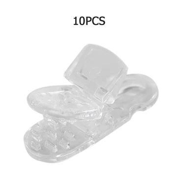 

10pcs Plastic Photo Paper Craft Clips DIY Fabric Clamp School Stationery