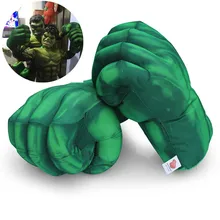 Gloves Running-Accessories Hulk-Smash Hand-Spider Plush Halloween Cosplay Party Children