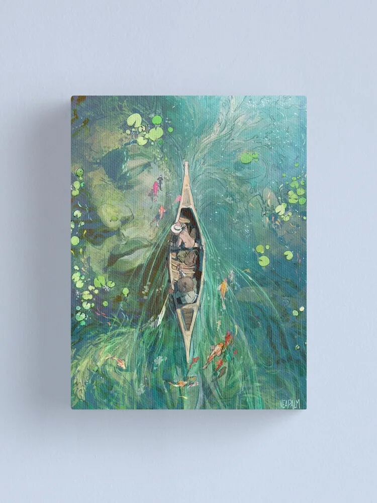 Настенное искусство украшение для дома печать на холсте картина модульная лодка