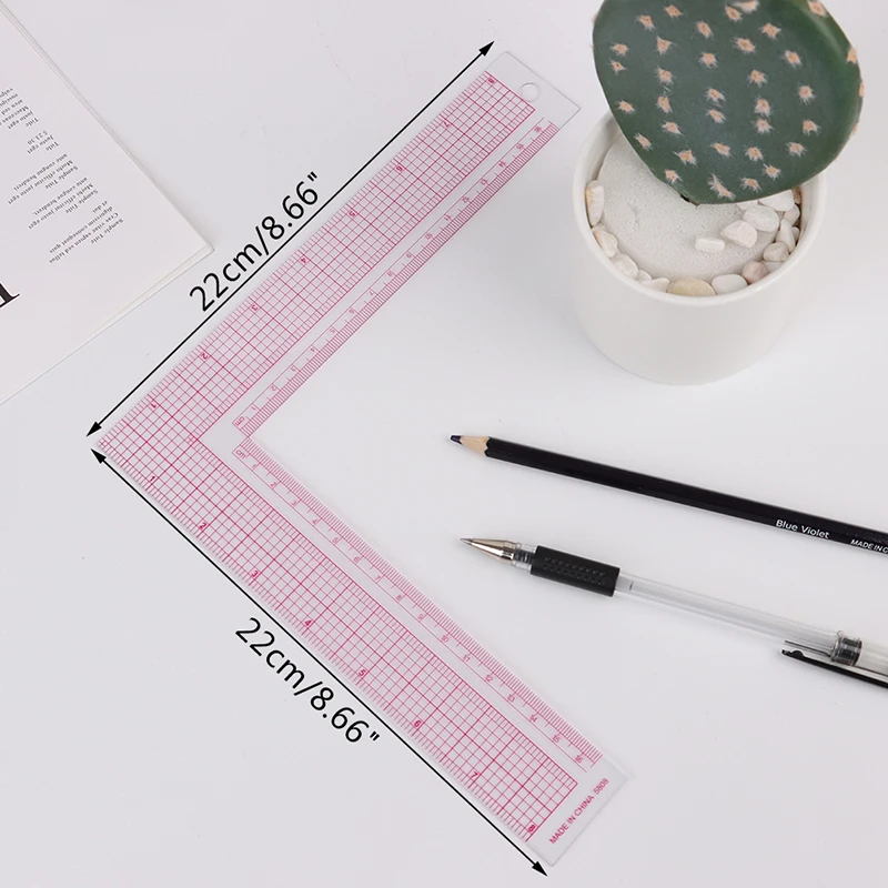 Plastic Garment Cutting Scale Ruler Drawing Supplies Sewing Accessories Sewing Patchwork Ruler
