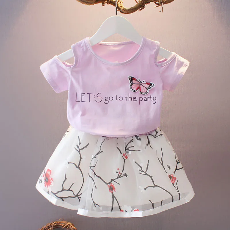 Футболка с коротким рукавом и вышивкой без бретелек|fashion kids clothes|kids clotheskids clothes fashion