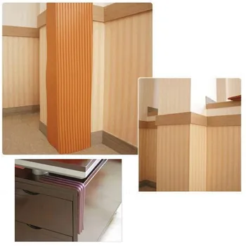 

WEIXINBUY 2m Table Edge Furniture Guard Strip Horror Crash Bar Foam Bumper Baby Safety Products Protection