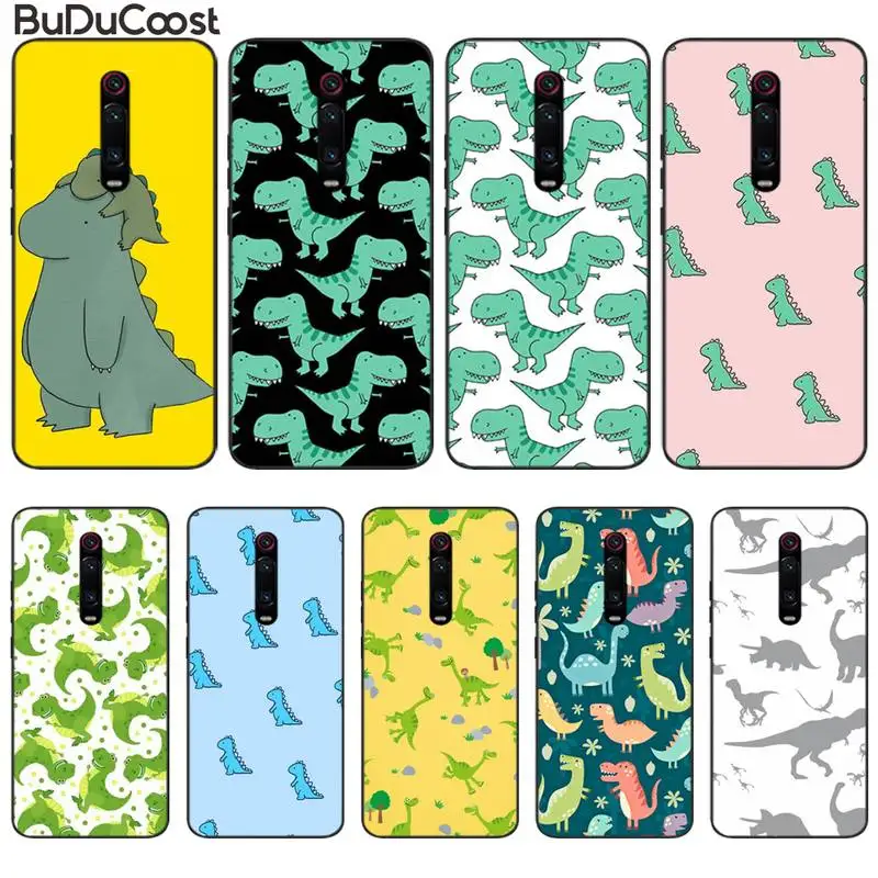 

Manton Cartoon cute dinosaur TPU Soft Silicone Phone Case Cover For Xiaomi Redmi4X 6A S2 8T Redmi 5 5Plus Note4 Note5 7 Note6Pro