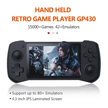 

2020 New Handheld Retro Game Console 4.3 inch GP430 Raspberry Pi CM3 Mini Video Game Consoles Support HDMI 15000 Games In Stock