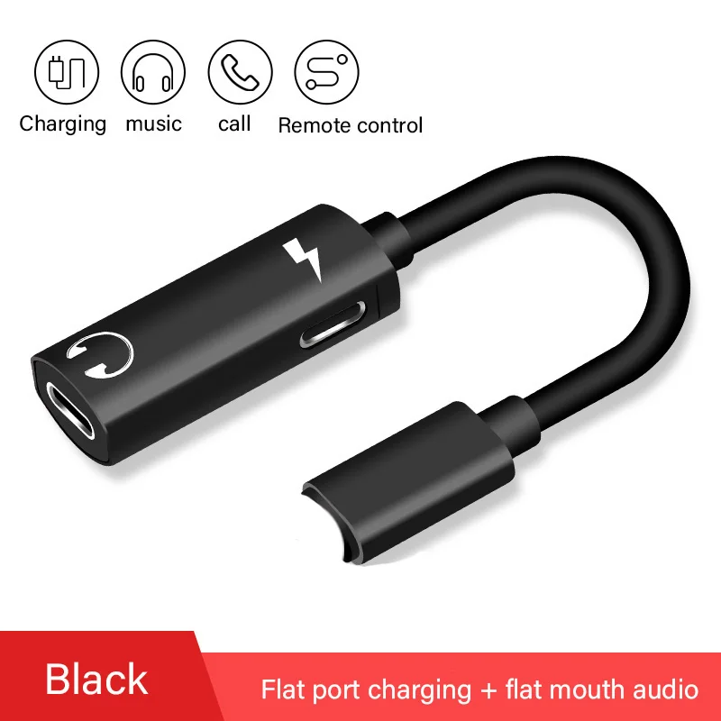 Для lightning Jack Aux аудио адаптер для наушников для iPhone X к двойным разъемам для наушников зарядное устройство преобразователь кабельного разъема