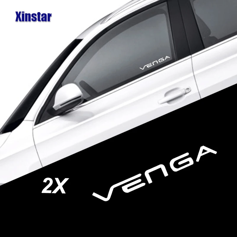 

2pcs car windows sticker for kia venga