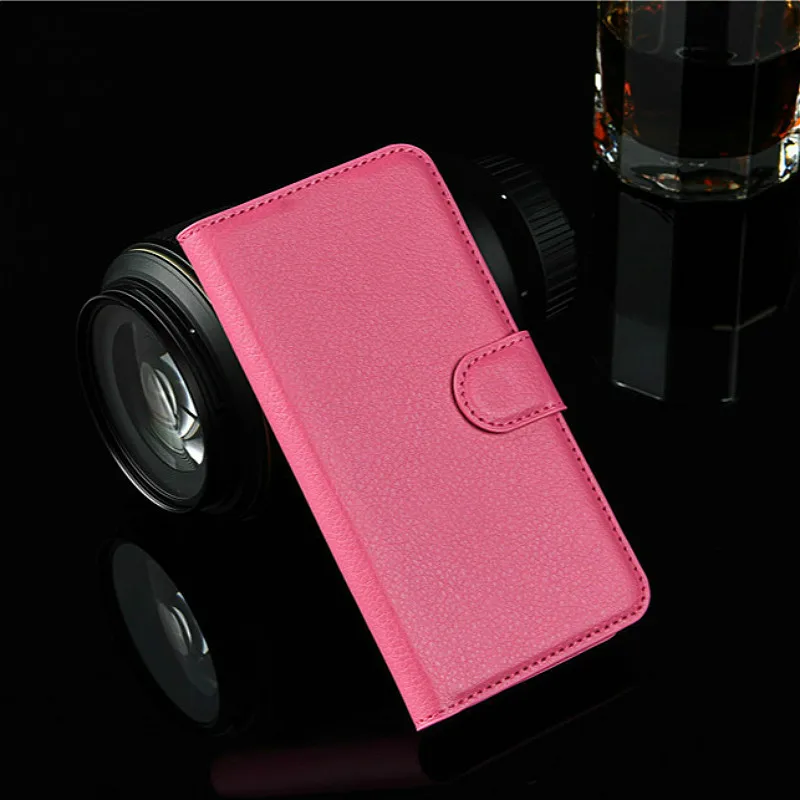 Rose Red Роскошный кожаный флип-чехол для samsung Galaxy Ace 4 Ace4 NXT G313 G313H SM-G313H trend 2 lite Ace 4 Neo G318H SM-G318H чехол для телефона s - Цвет: Rose Red